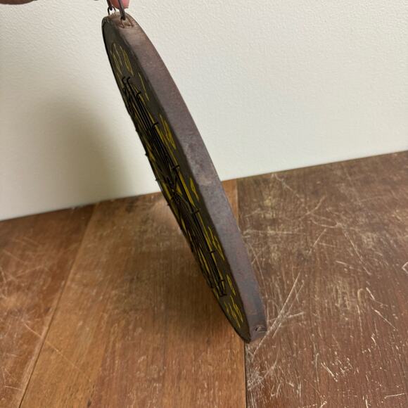 1950s Black and Yellow 12 inch Scott's Original Keepdrye Dartboard Man‎ Cave Pub - Picture 8 of 9